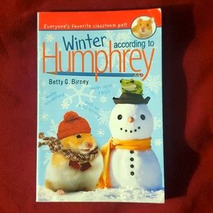 🐹 VINTAGE SCHOLASTIC WINTER ACCORDING TO HUMPHREY BY: BETTY G BIRNEY 🐹